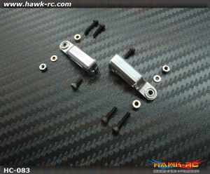 Hawk Creation Bearing Tail Pitch Push Rod Adapter Set 550~700 Size (4mm Solid CF Rod) 